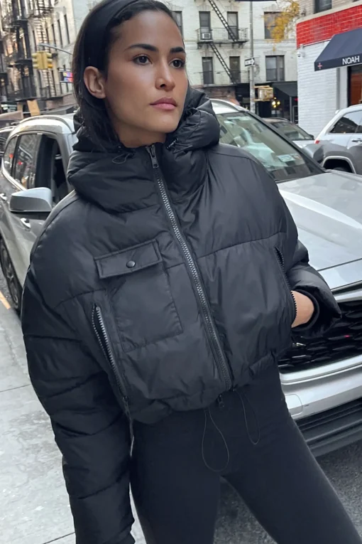 CROPPED PUFFER JACKET