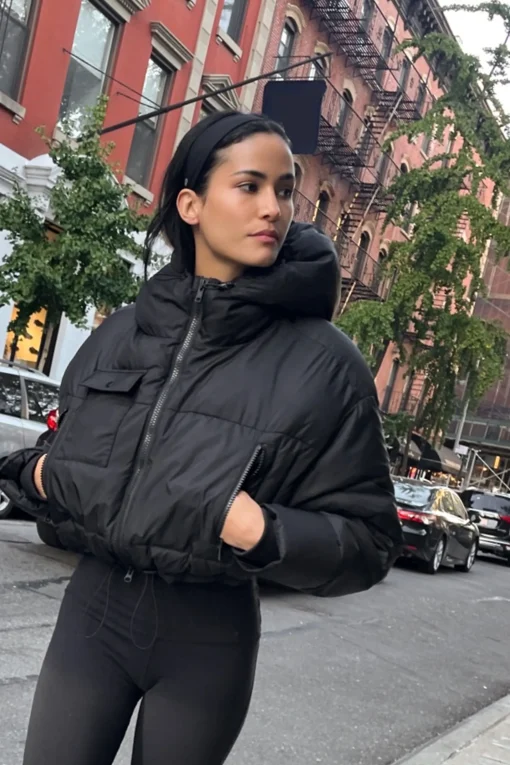 CROPPED PUFFER JACKET
