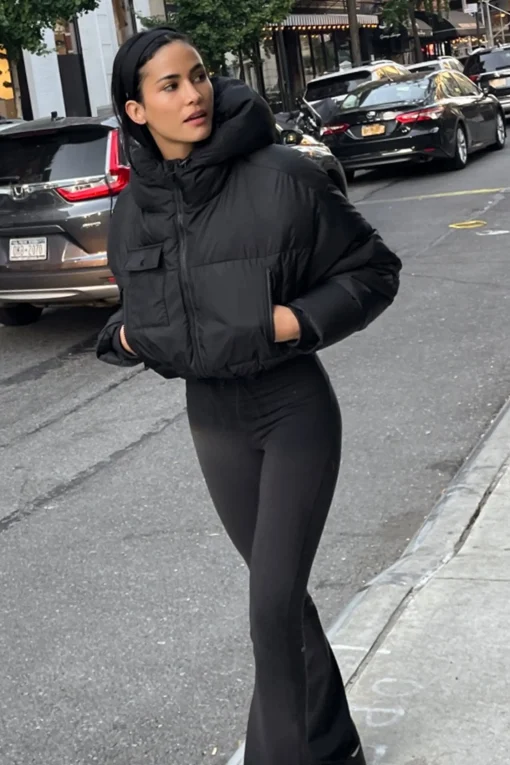 CROPPED PUFFER JACKET