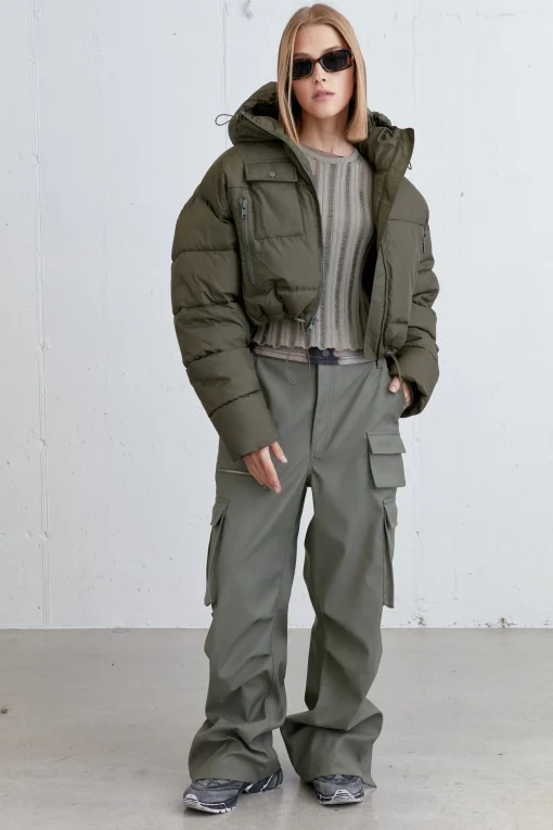 CROPPED PUFFER JACKET