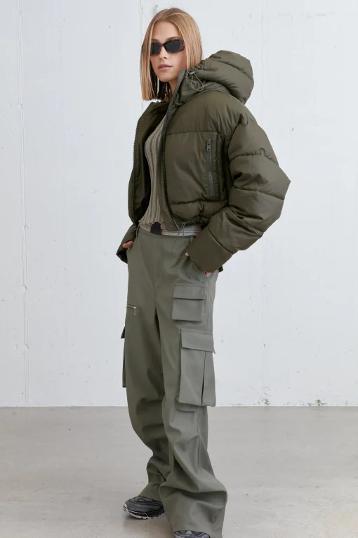 CROPPED PUFFER JACKET