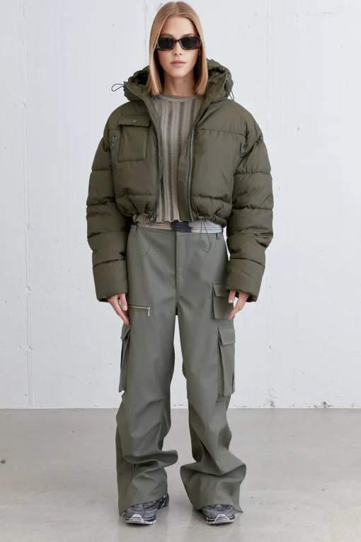 CROPPED PUFFER JACKET