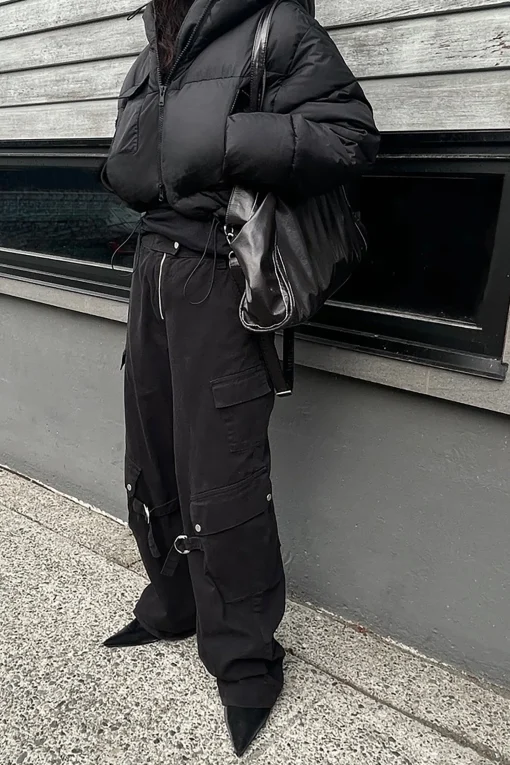 CROPPED PUFFER JACKET