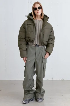 CROPPED PUFFER JACKET