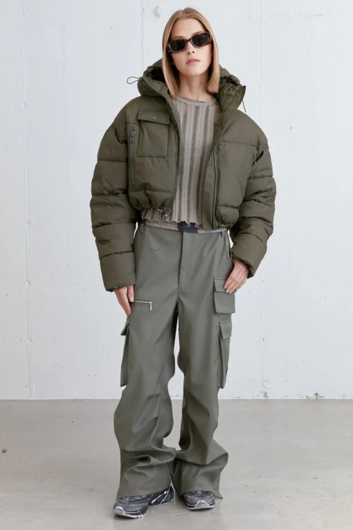 CROPPED PUFFER JACKET
