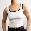 CROPPED SWEATER TANK