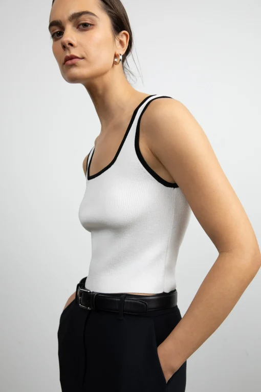 CROPPED SWEATER TANK