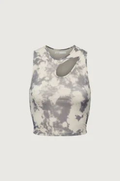 CROPPED TANK WITH CUTOUT