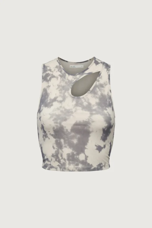 CROPPED TANK WITH CUTOUT