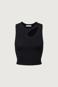CROPPED TANK WITH CUTOUT