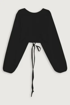 CROPPED TOP WITH OPEN BACK