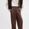 CROSSOVER WAIST WIDE LEG PANT