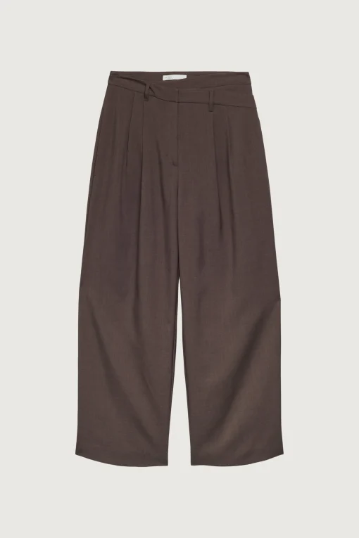 CROSSOVER WAIST WIDE LEG PANT