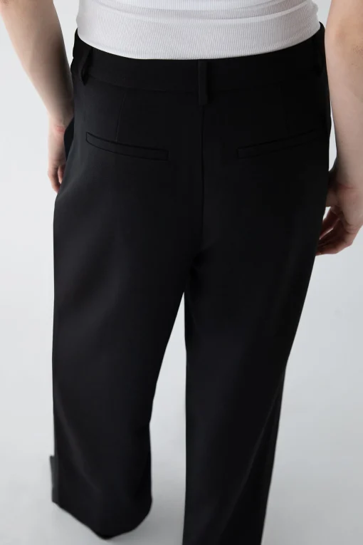 CROSSOVER WAIST WIDE LEG PANT