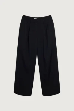 CROSSOVER WAIST WIDE LEG PANT