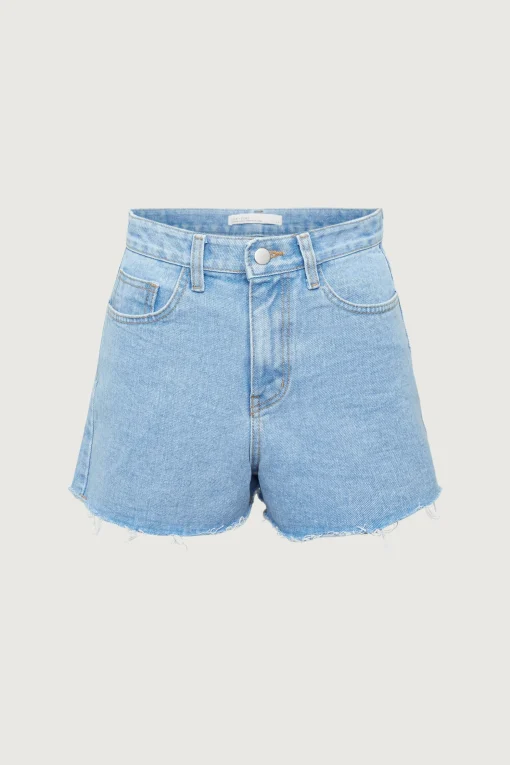 CUT OFF DENIM SHORTS