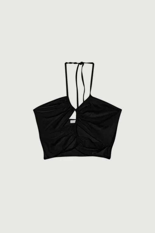 CUTOUT HALTER TOP