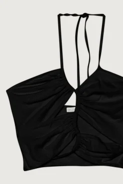 CUTOUT HALTER TOP