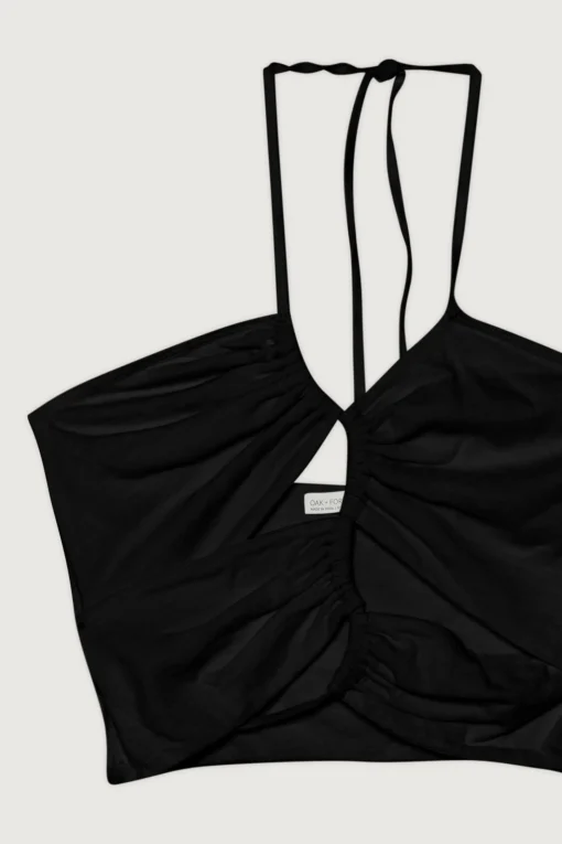 CUTOUT HALTER TOP
