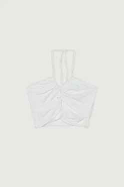 CUTOUT HALTER TOP