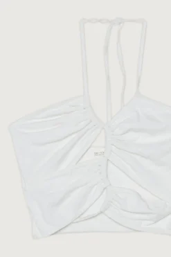CUTOUT HALTER TOP