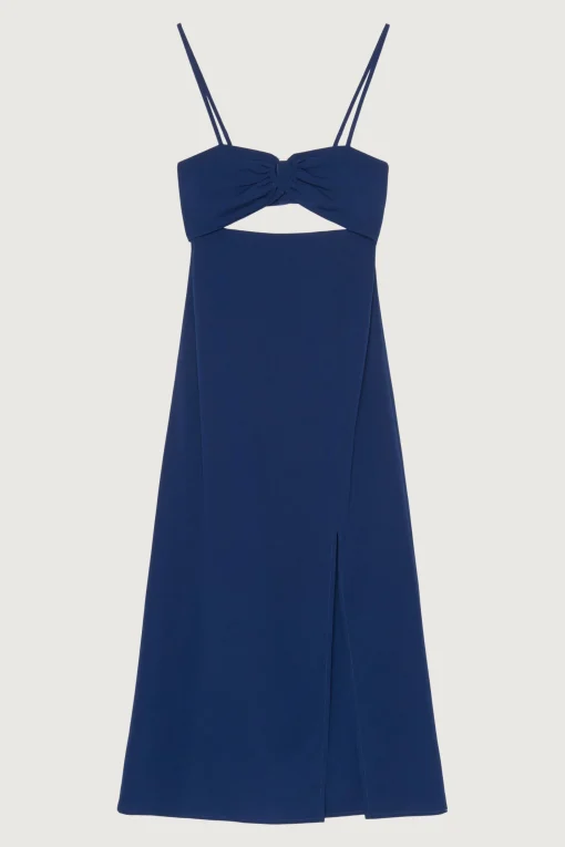 CUTOUT MIDI DRESS