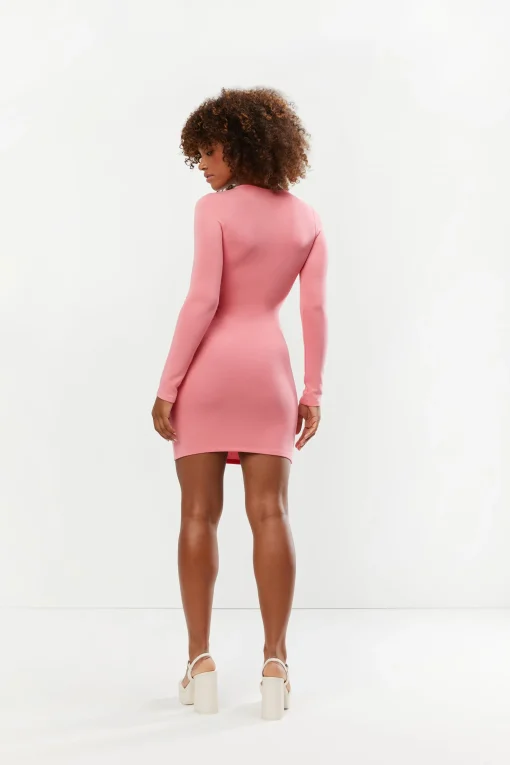 CUT-OUT MINI DRESS