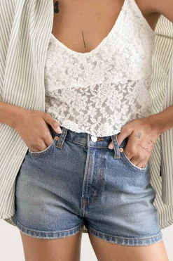 DENIM MICRO SHORT
