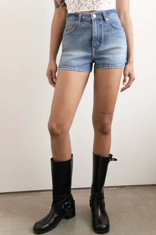 DENIM MICRO SHORT