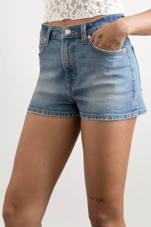 DENIM MICRO SHORT