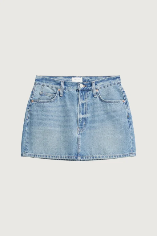 DENIM MINI SKIRT