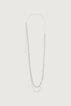 DOUBLE CHAIN NECKLACE