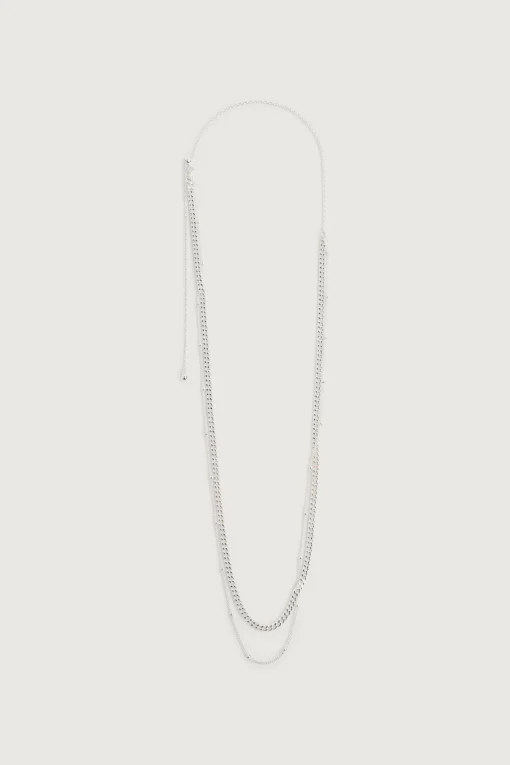 DOUBLE CHAIN NECKLACE