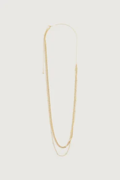DOUBLE CHAIN NECKLACE