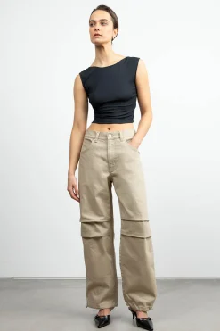 DOUBLE-FACED CARGO PANT