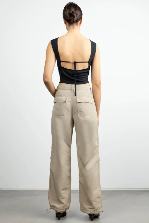 DOUBLE-FACED CARGO PANT