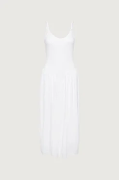 DROP WAIST MAXI DRESS