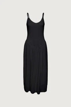 DROP WAIST MAXI DRESS