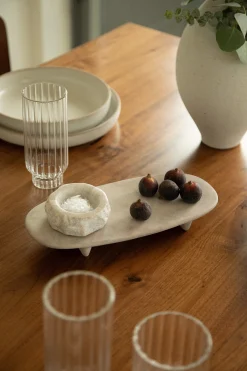 DUO FOOTED TRAY