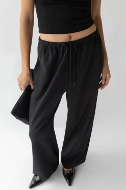 ELASTIC WAIST DRESS PANT