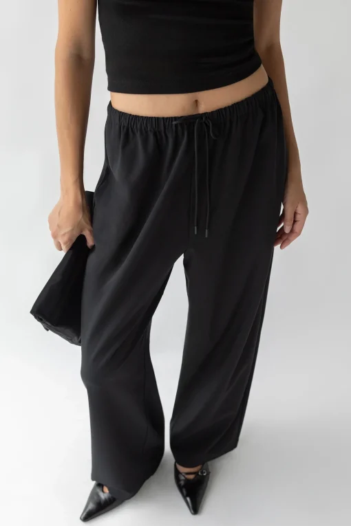 ELASTIC WAIST DRESS PANT