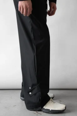ELASTIC WAIST NYLON PANT