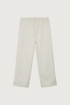 ELASTIC WAIST NYLON PANT