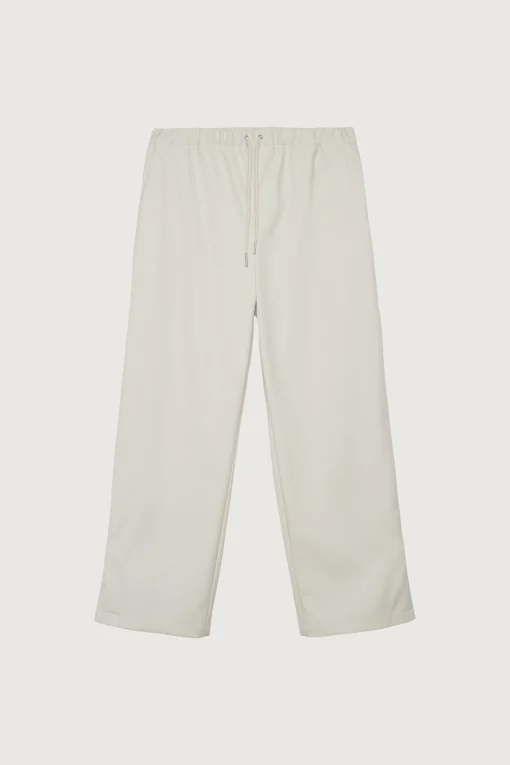 ELASTIC WAIST NYLON PANT
