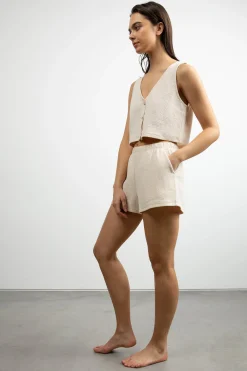 ELASTIC WAIST SHORT