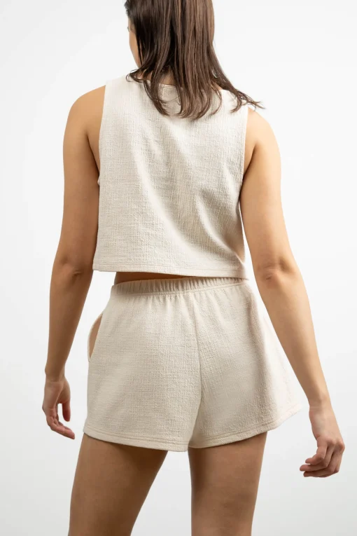 ELASTIC WAIST SHORT