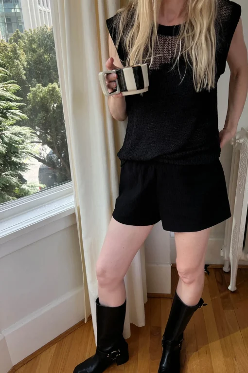 ELASTIC WAIST SHORT