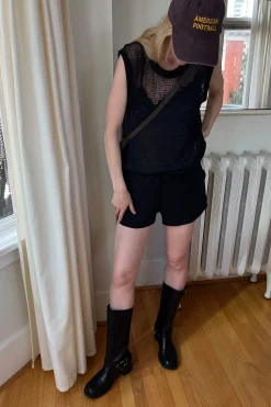 ELASTIC WAIST SHORT