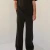 ELASTIC WAIST SUITING PANT