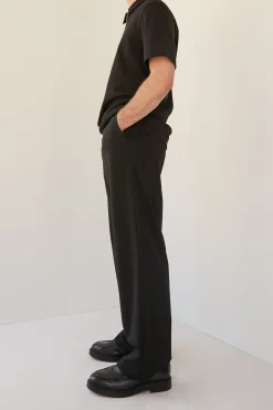 ELASTIC WAIST SUITING PANT